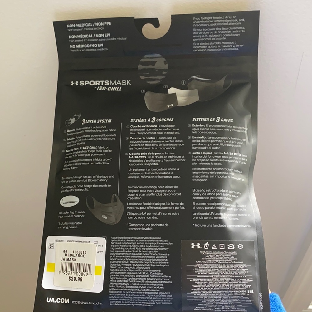 UA Sportsmask (Black)